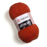 Cotton Soft YarnArt - 85 (терракот)